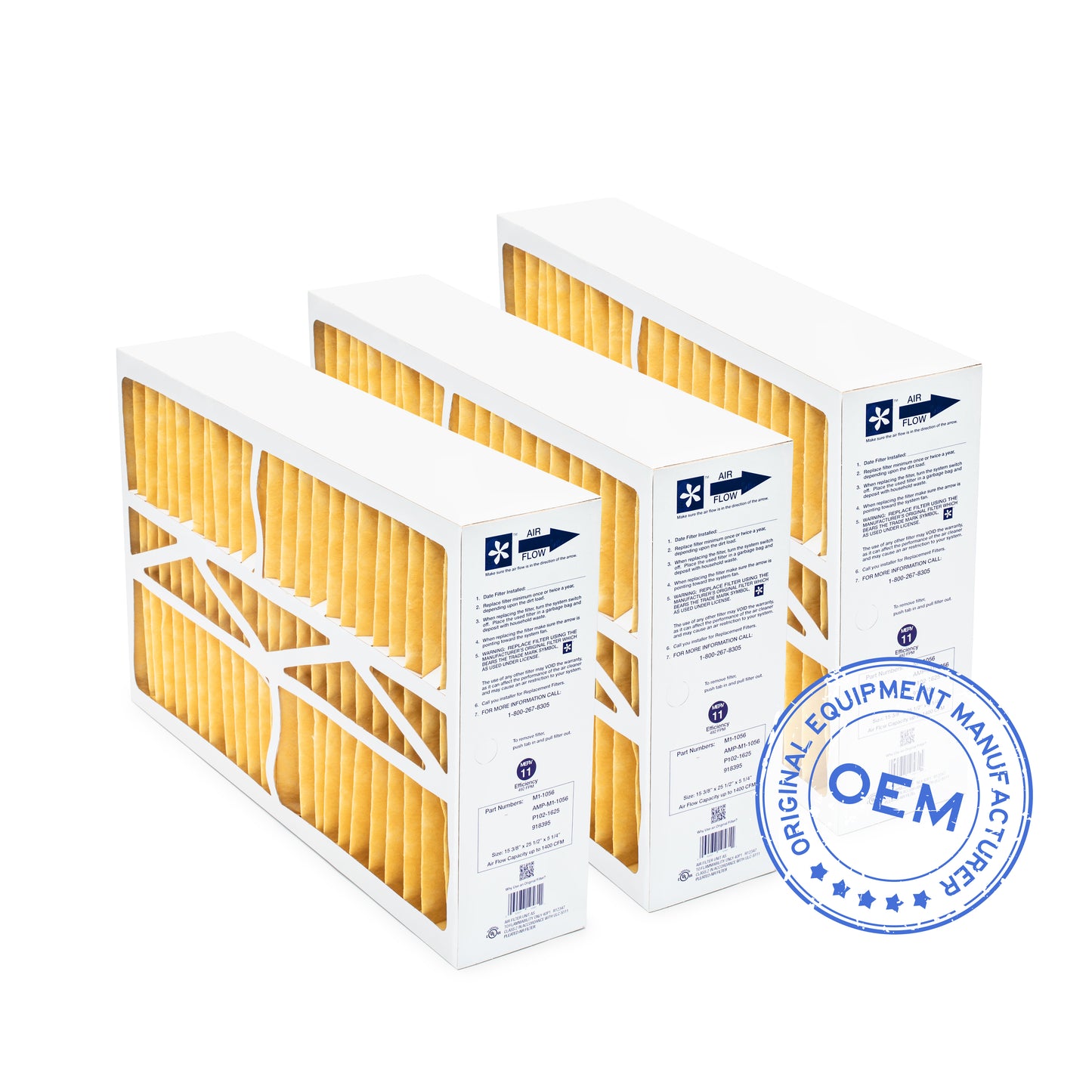 M1-1056 (16 x 25 x 5) – Value Pack of 3