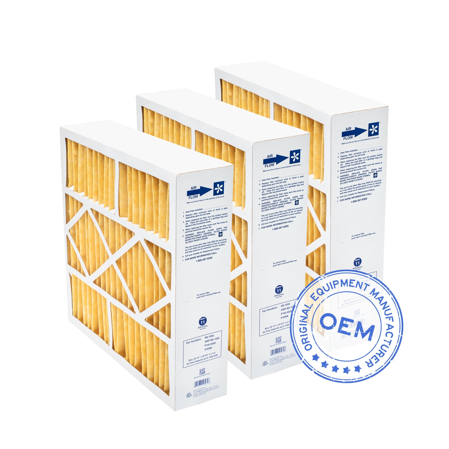 M2-1056 (20 x 20 x 5) – Value Pack of 3